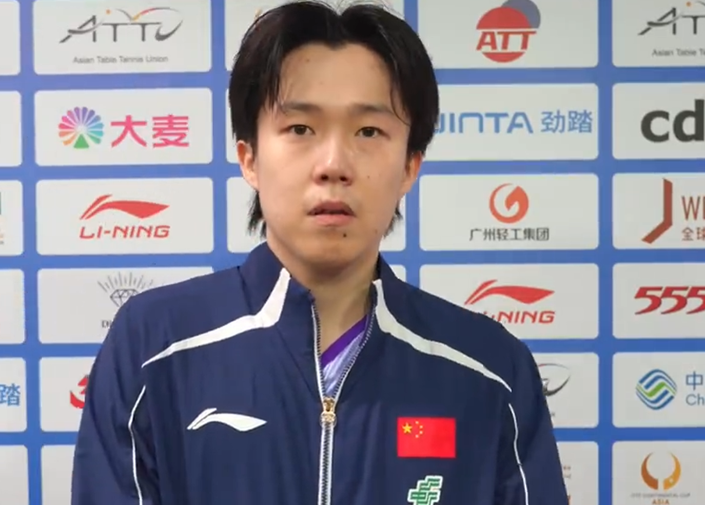 开云官网首页-王楚钦横扫阿卜杜勒瓦哈卜采访：第二局找状态失误，小组赛满意！